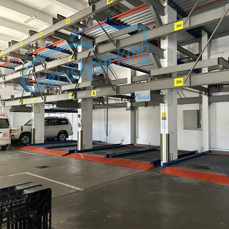 Automatic Car Parking System Sliding Platform Puzzle Parking Lift