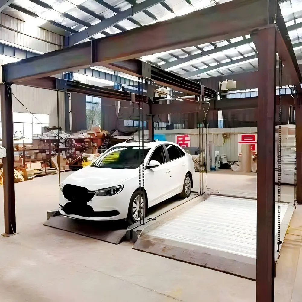 Customized 2 Level Lifting Platform Car Parking System