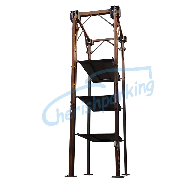 Triple/Quad Car Stacker 3 Level and 4 level High Parking Lift