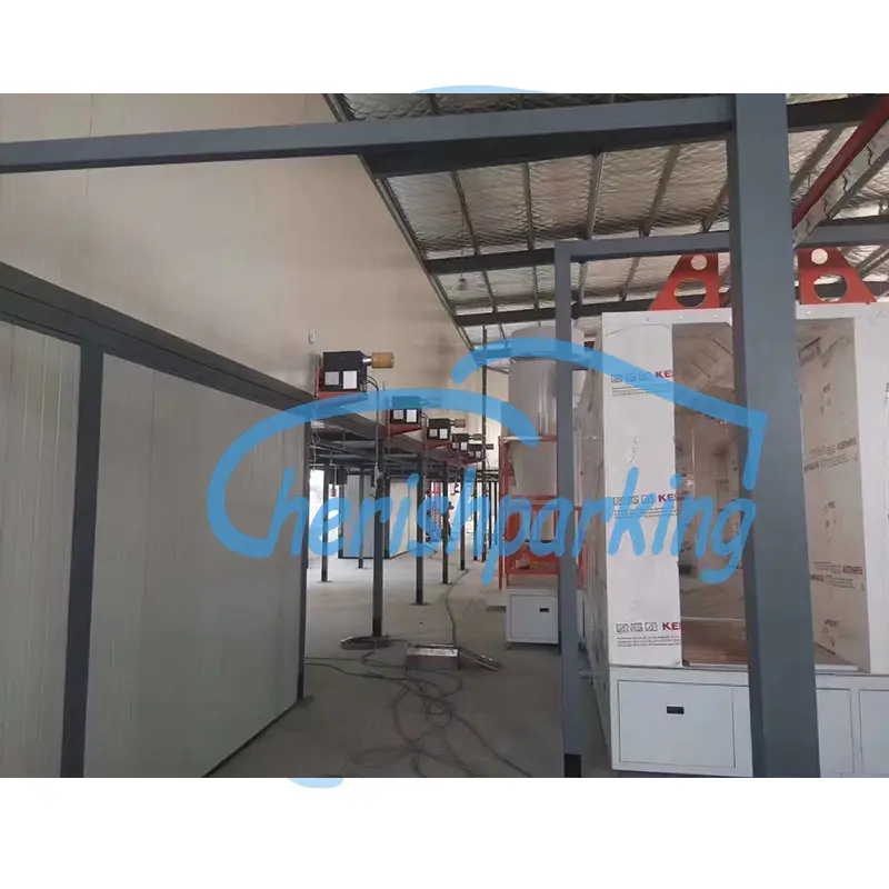 Overhead Conveyor System Automatic Po...