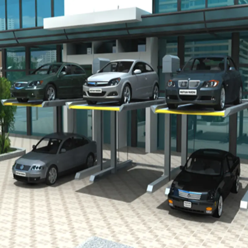 Motor Drive Two Post Parking Lift (5)