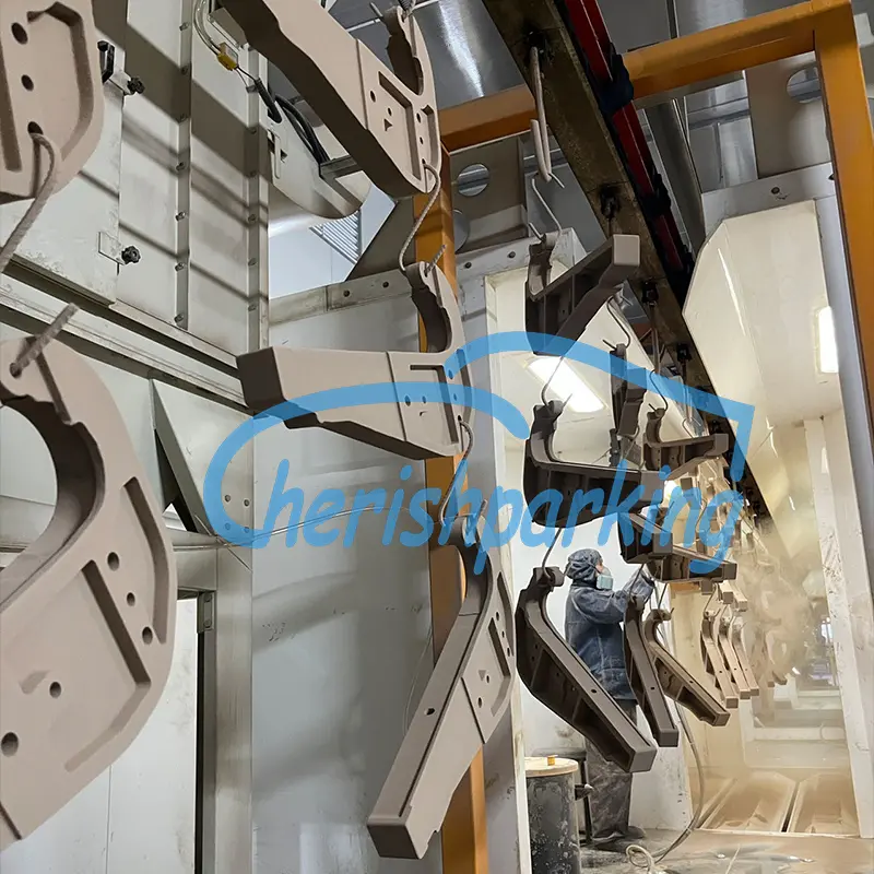 Powder Coating Booth Automatic Powder...