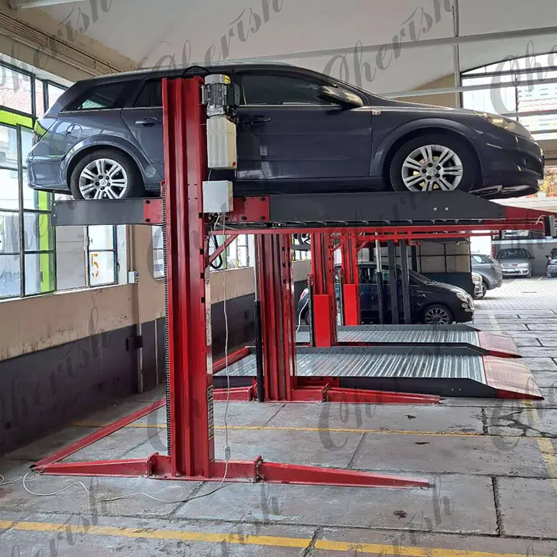 Home Garage Parking Equipment Two Post Car Lift
