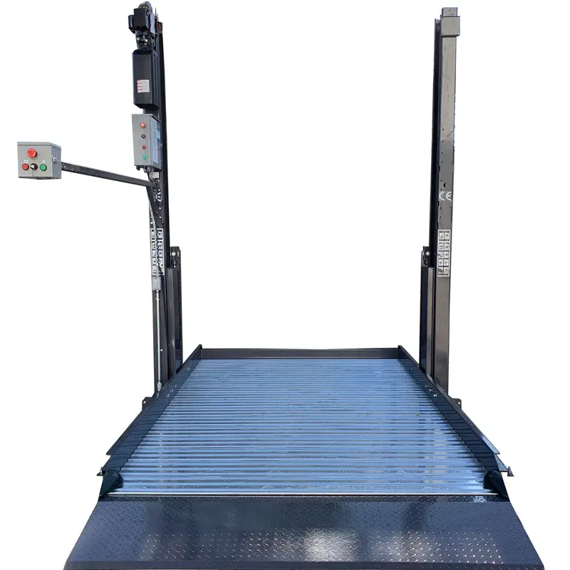 Two Post Parking Lift Double Level Car Stacker