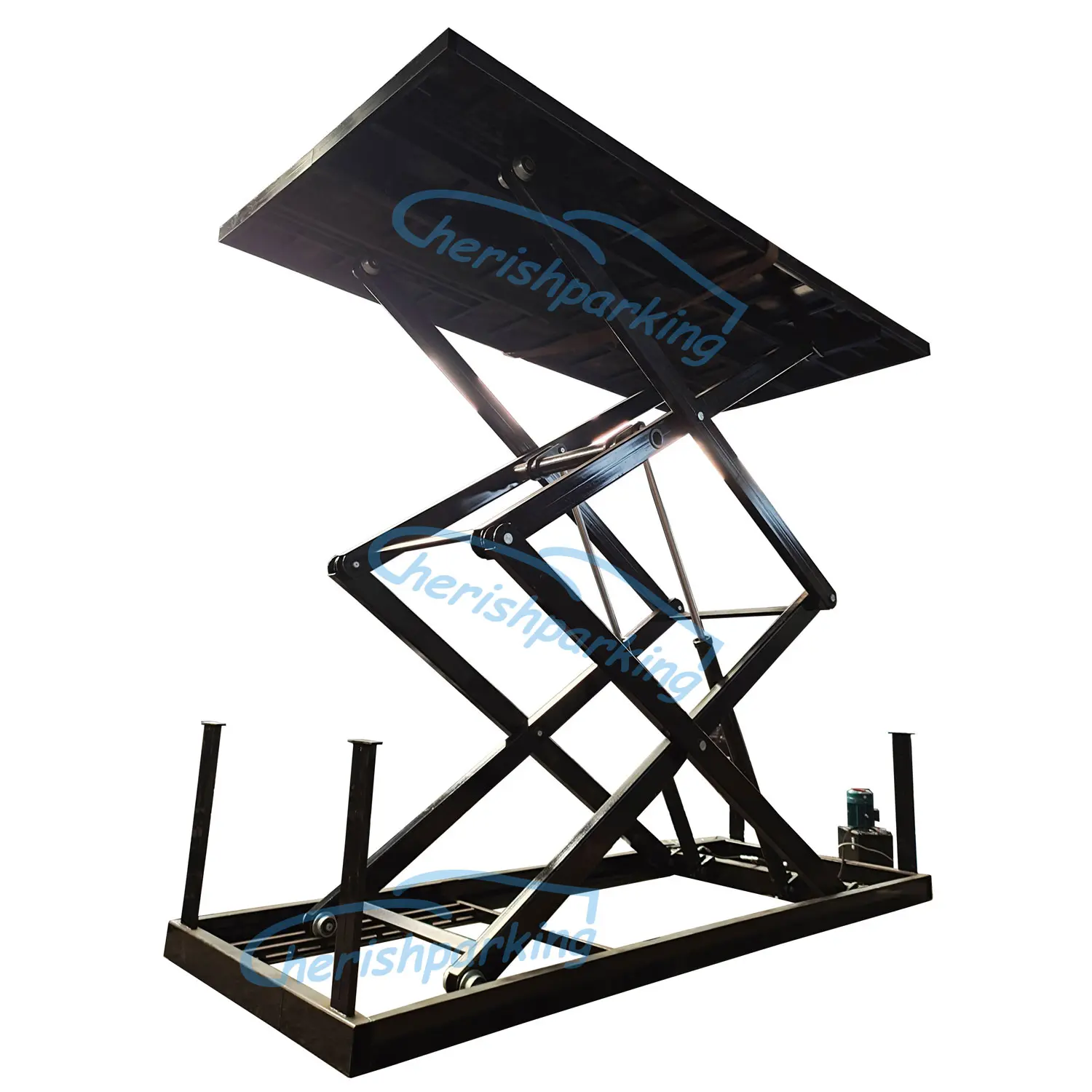 Hydraulic Scissor Car Lift Platform Elevator Pit Vehicle Hoist Table