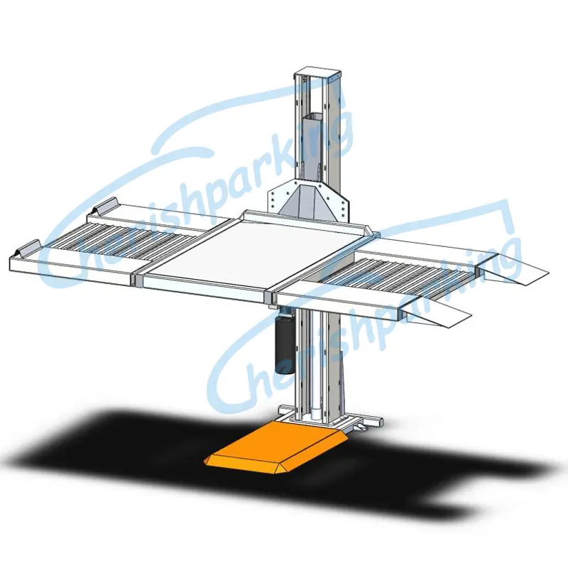 Single Post Parking Lift (4)