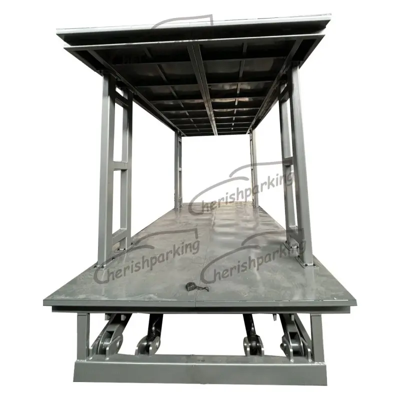 Hydraulic Double Deck Underground Scissor Car Elevator Invisible Lift Platform